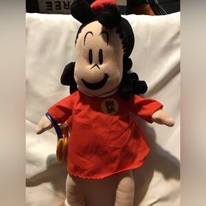 Red and Black Kids Plush Toy